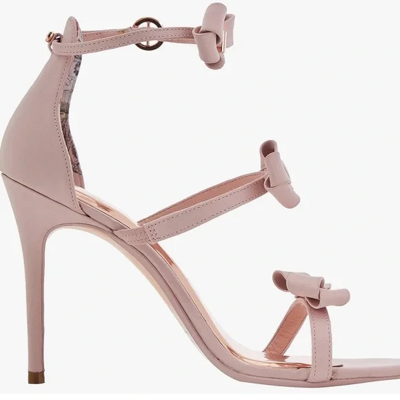 Ted Baker Women's Pink Nuscala Ankle Strap Sandals Size 9 - Picture 2 of 16